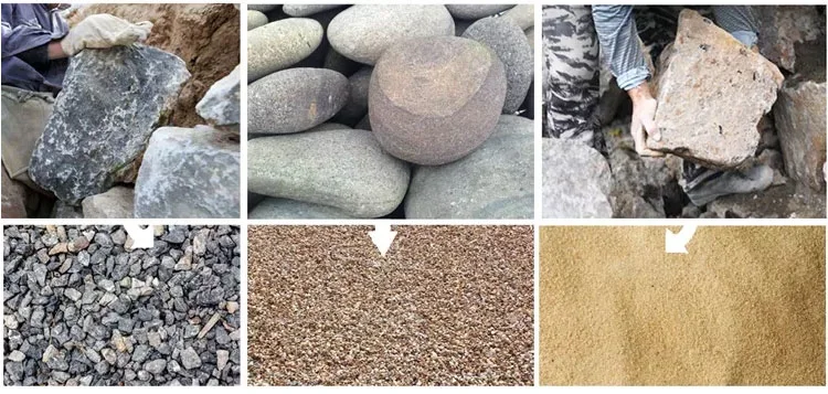 Piccola roccia che rompe il frantumatore a martelli di estrazione mineraria della macchina con il buon prezzo