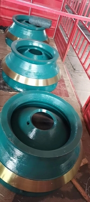Acciaio di manganese del piatto Mn18Cr2 Mn13Cr2 della mandibola dei pezzi di ricambio del frantoio per pietre del cono alto