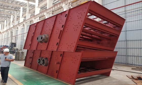 300 separatore della pietra della sabbia della piattaforma 3YK1860 della macchina del vaglio oscillante di TPH doppio