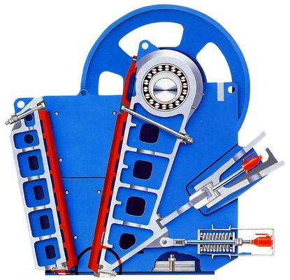 Frantoio a mascelle primario a singola leva Gravity