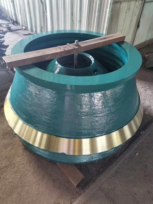 Le colate del manganese del frantoio del cono avvolgono il vestito della fodera della ciotola per  H3800 4800 CH440 CS440 HP300 Metso