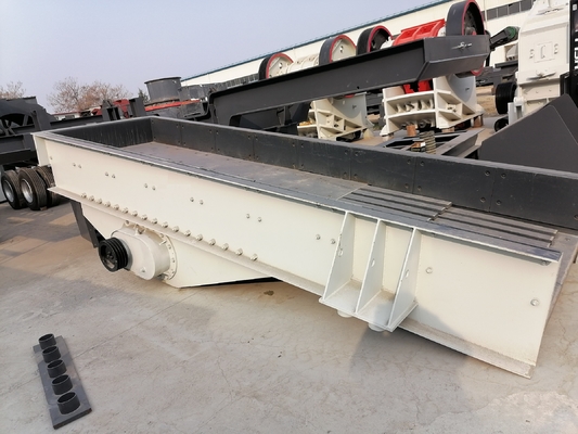 Acciaio al carbonio che vibra l'alimentatore dell'orso grigio del Vibro di Pan Feeder ZSW420*110