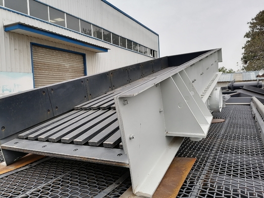 Acciaio al carbonio che vibra l'alimentatore dell'orso grigio del Vibro di Pan Feeder ZSW420*110