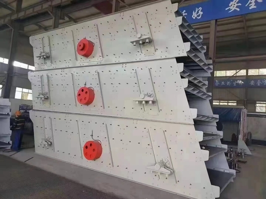 Vaglio oscillante 45Kw di moto circolare di serie di Yk in ferro della cava grigio