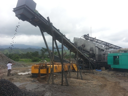 Macchina portatile della costruzione del frantoio dell'impianto di frantumazione di PEW1100 300Kw nell'estrazione mineraria ed in cava