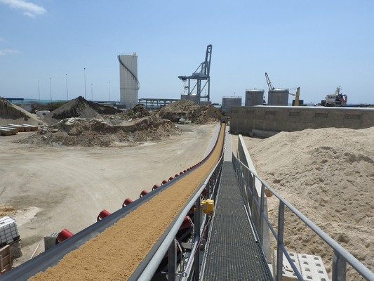 Universale termoresistente fisso di gomma del nastro trasportatore di trasferimento per il sistema di trasporto