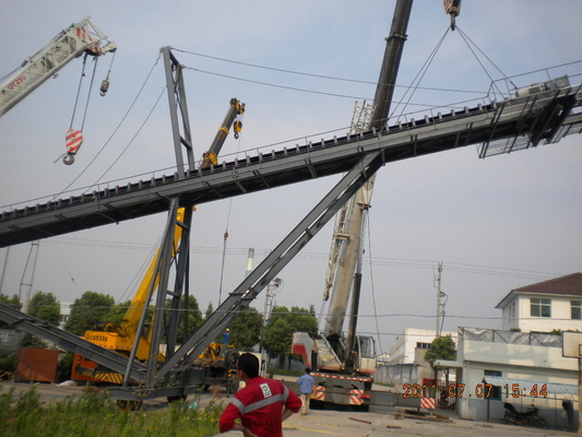 Trasportatore di carico del nastro trasportatore del cotone del poliestere del camion telescopico continentale fisso della tela
