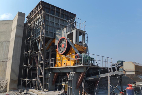 Frantoio di pietra della roccia di estrazione dell'oro del nuovo del fiume del frantoio per pietre granito diesel del motore a corrente alternata