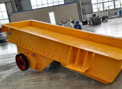 Alimentatore di vibrazione 500 TPH Tray Feeder Quarry Hopper ZSW di serie vibratoria di 30KW