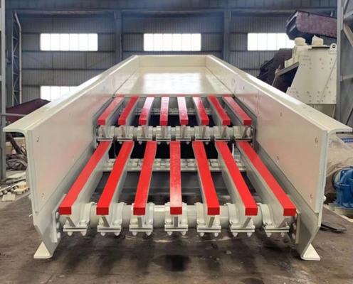 Macchina di vibrazione ZSW 1142 dell'alimentatore del carbone della cava per la pianta degli aggregati