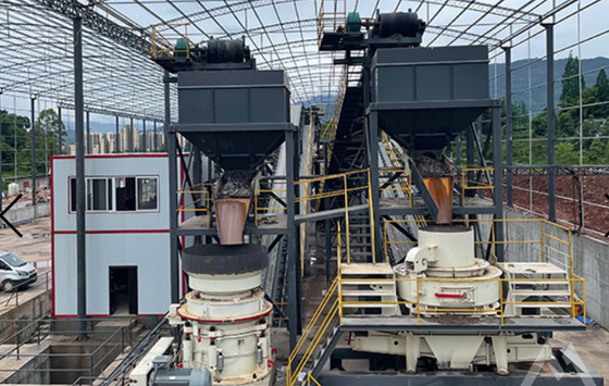 Capacità 200-300 TPH m. Sand Making Machine, sabbia della silice che elabora attrezzatura d'officina, produttore dei frantoi di vsi