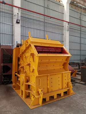 Iso del CE verticale concreto giallo della macchina 75Kw del frantumatore a urto, frantumatore a urto idraulico, frantumatore a urto portatile