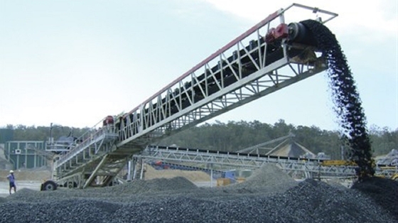 Trasporto di estrazione mineraria di larghezza del nastro trasportatore di trasferimento del minerale di ferro 200Kw 1200mm termoresistente