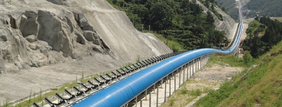 Sabbia estraente interurbana del minerale metallifero del nastro trasportatore propenso commovente automatico dell'aggregato
