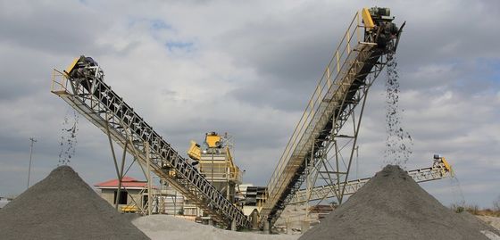 Nastro trasportatore a nastro per il trasporto di rinfuse per carico e scarico navi