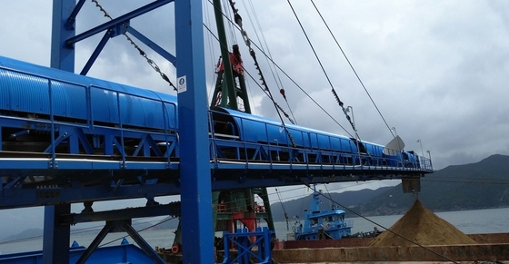 Ampia cinghia di trasferimento del nastro trasportatore del minerale di ferro del cemento mobile interurbano del carbone