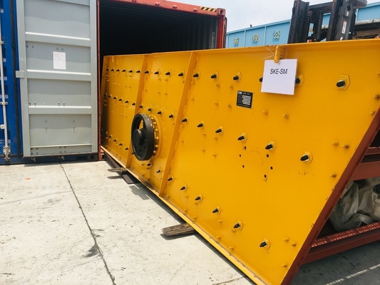 Sabbia ultrasonica rotonda che vibra schermando macchina 18.5Kw 3YK1848 con la rete dell'acciaio di mn